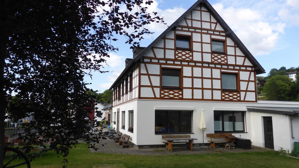 Pension Zur Schmiede Einruhr Exterior foto