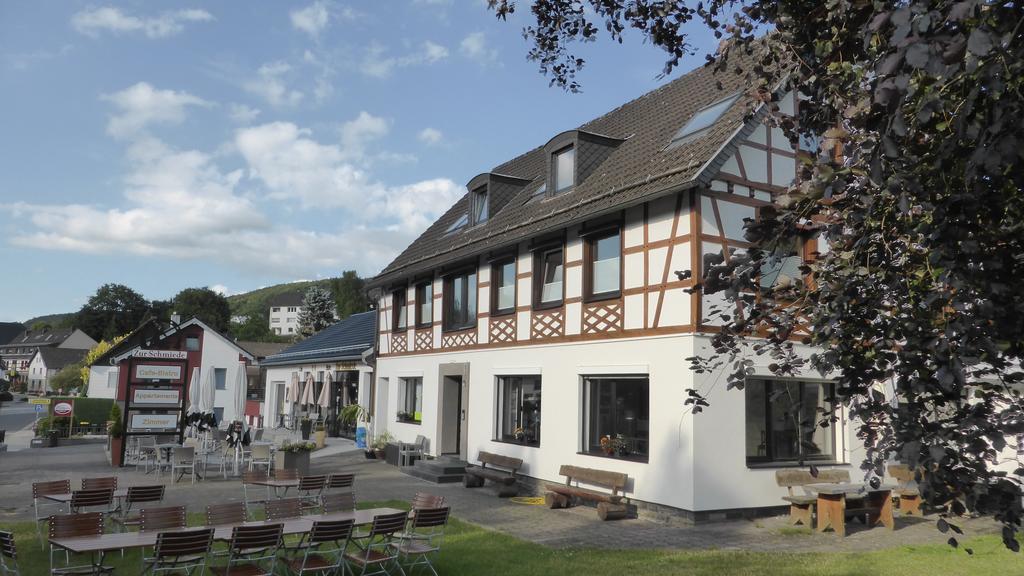 Pension Zur Schmiede Einruhr Exterior foto