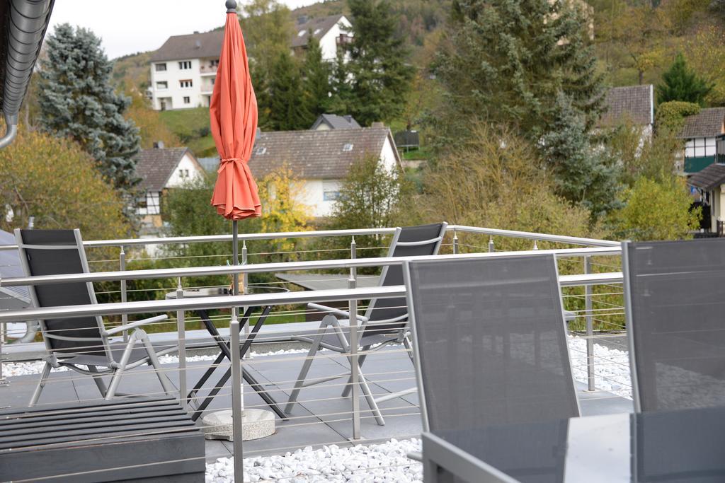Pension Zur Schmiede Einruhr Exterior foto